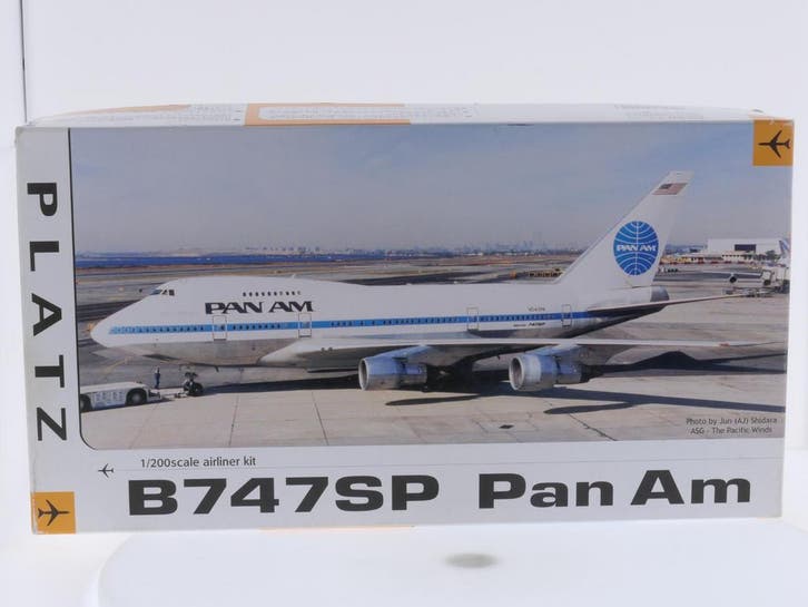 Schaal 1:200 Platz B747SP Pan Am Reg. N533PA #9315, Hobby & Loisirs créatifs, Modélisme | Avions & Hélicoptères, Enlèvement ou Envoi