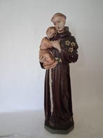 Beeld, Heilige Antonius van Padua met kind Christus - 41 cm