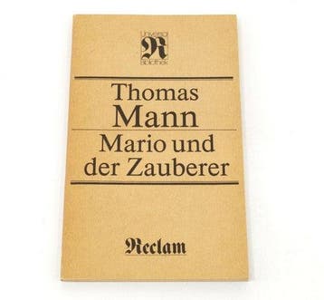 Vintage Thomas Mann – Mario und der Zauberer - Duitstalig, Verzenden, Nieuw