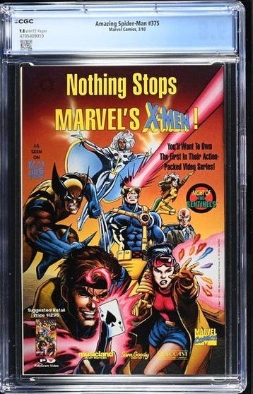 The Amazing Spider-Man #375 - 1 Graded comic - Eerste druk -, Nieuw