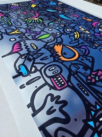 Kev Munday - Nothing Without Each Other - Giclee Print with