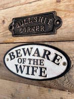 Decoratief ornament (2) - Europa - Gietijzeren wandborden