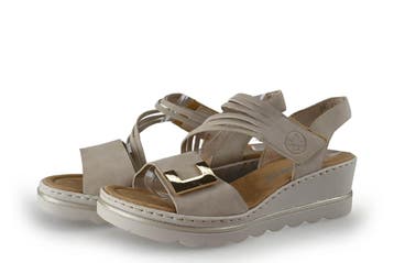 Rieker Sandalen in maat 39 Beige, Verzenden, Sandalen of Muiltjes