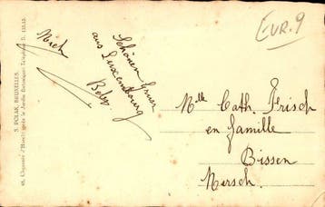 België - het Koningshuis - Ansichtkaart (136) - 1900-1999, Gelopen