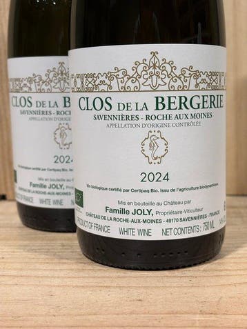 2024 Nicolas Joly Clos de la Bergerie - Savennières - 2