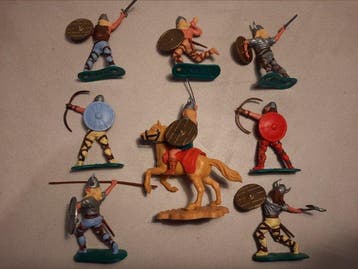 Timpo - Figuur - Timpo Vikingen set (8) - Plastic, Nieuw