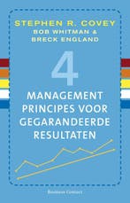 4 managementprincipes voor gegarandeerde resultaten, Verzenden, Zo goed als nieuw, Stephen R. Covey