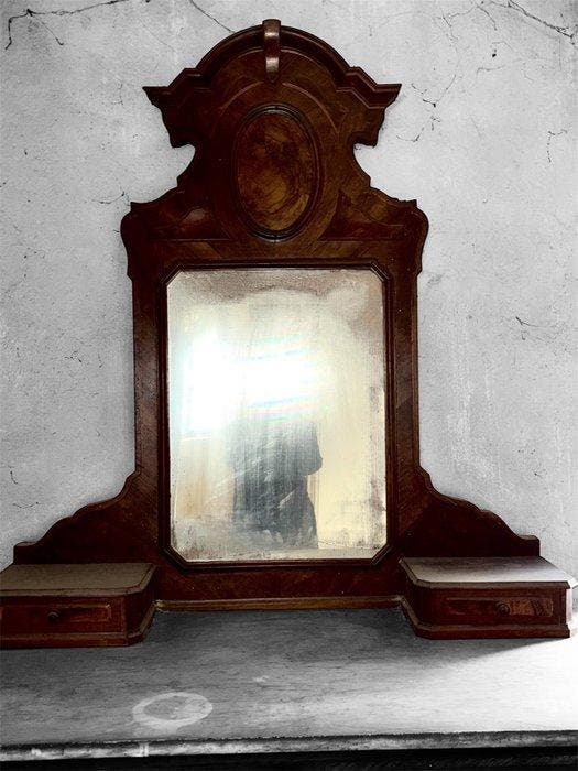 Commode - Bois, Marbre, Antiquités & Art, Antiquités | Autres Antiquités