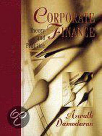 Corporate Finance 9780471076803 Aswath Damodaran, Verzenden, Gelezen, Aswath Damodaran