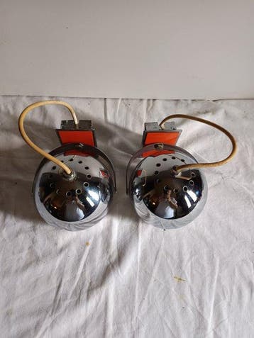 Lamp (2) - Eeyeball - Staal