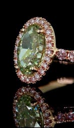 Sans prix de réserve - Bague - 14 carats Or rose - 1.93ct.