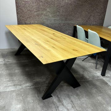 bert plantagie Eettafel Virginia - Ongebruikt, Verzenden, Zo goed als nieuw, Overige houtsoorten, 100 tot 150 cm