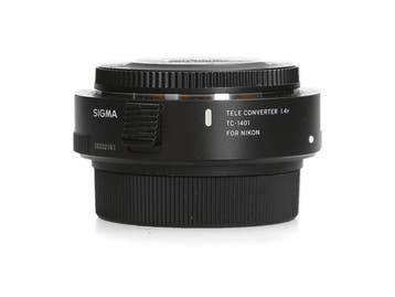 Sigma TC-1401 1.4x Teleconverter - Nikon F - 1 jaar garantie, Ophalen of Verzenden, Zo goed als nieuw