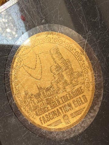 Congo. 100 Francs Fascination Gold - Gold Treasures - 1/200, Postzegels en Munten