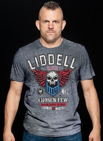 HeadRush Chuck Liddell T Shirt Chosen Few Collection, Verzenden, Vechtsport