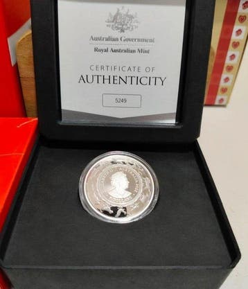 Australië. 1 Dollar 2023 Lunar Series: Anno del Coniglio