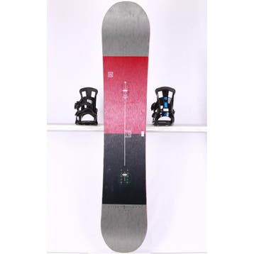 162 snowboard NITRO TEAM WIDE, Grey/red, True CAMBER, Sport en Fitness, Verzenden, Gebruikt