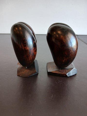 Lodoicea maldivica (Réplicas) - Boekensteunen (2) - Hout -