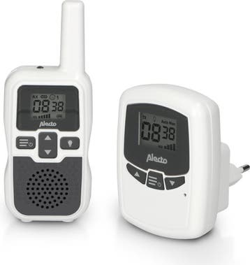 Alecto DBX-80 - Babyfoon met groot bereik - Tot 3km - Wit..., Verzenden, Nieuw