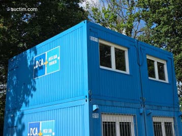 40m2 (2x) Aaneengesloten 20ft koppel..., Zakelijke goederen, Kantoor en Winkelinrichting | Magazijn, Stelling en Opslag
