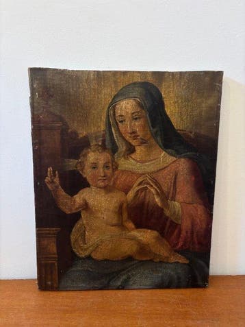 Italiaanse school (XVIII) - Madonna con Bambino