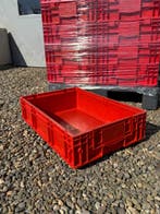 Stapelbak Euronorm gebruikt- 600 x 400 x H 150 mm (verste..., Ophalen of Verzenden