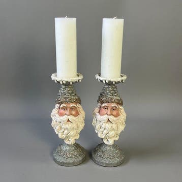 Chandelier Bougies de Noël hautes - socle - « Santa Clause », Diversen, Nieuw