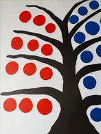 Alexander Calder (1898-1976) - Larbre coloré, Antiek en Kunst
