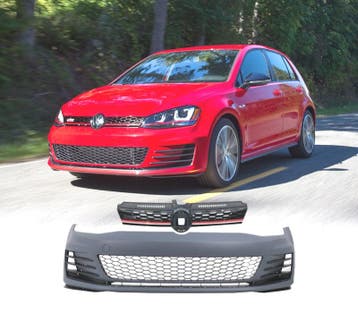 PARE-CHOCS AVANT VOLKSWAGEN VW GOLF 7 12-17 LOOK GTI, Autos : Pièces & Accessoires, Verzenden