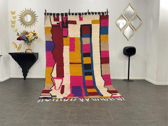 Berber, Tapis Azilal met de hand gemaakt - Tapijt - 252 cm -, Huis en Inrichting, Stoffering | Tapijten en Vloerkleden