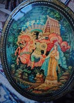 Contes et légendes russes - Laque russe - Boîte à bijoux (7)
