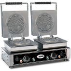 Wafelijzer | AMORE S | Dubbel | Hartvormige Wafels (Ø170mm), Verzenden, Nieuw in verpakking