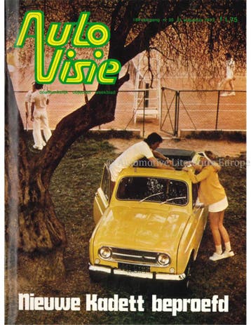 1973 AUTOVISIE MAGAZINE 35 NEDERLANDS