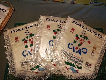 FIFA World Cup - 1990 - Vlag/wimpel, Nieuw
