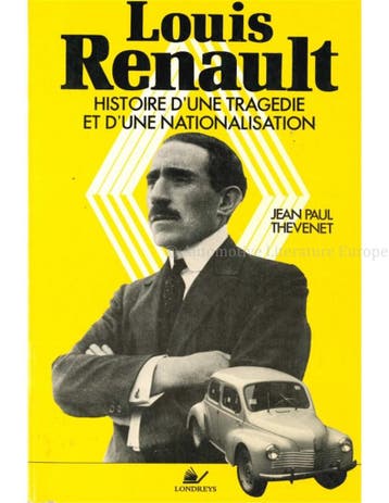 LOUIS RENAULT, HISTOIRE DUNE TRAGEDIE ET DUNE, Nieuw