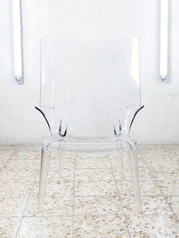 Kartell - Philippe Starck - Stoel - Oom Jim - Crystal -