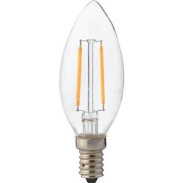 E14 LED Lamp - Kaarslamp Filament - Energiebesparend Warm Wi, Verzenden, Nieuw