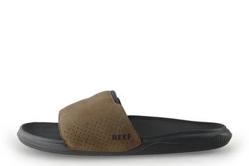 Reef Slippers in maat 45 Bruin, Kleding | Heren, Slippers, Bruin, Verzenden, Zo goed als nieuw