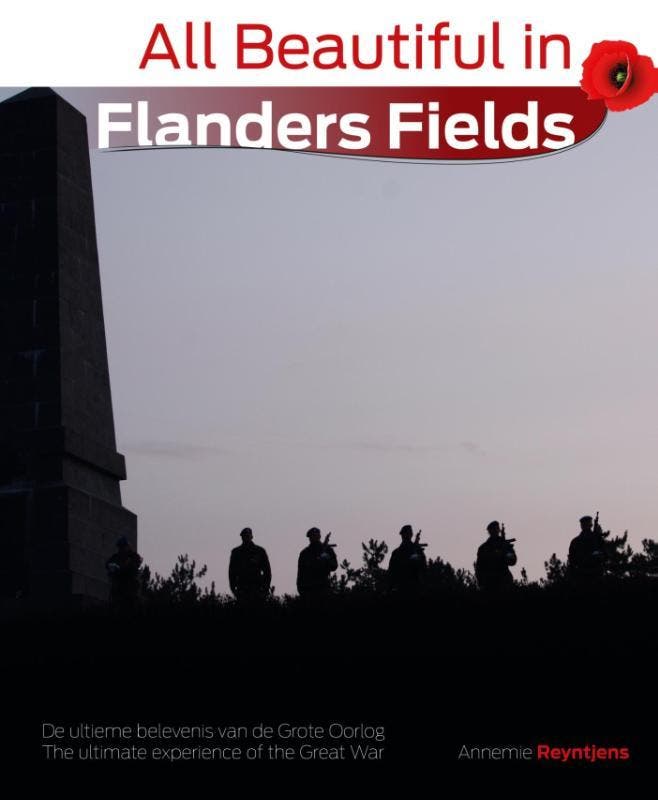 All beautiful in Flanders fields 9789059085381, Livres, Guerre & Militaire, Envoi