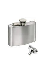 Zakflesje Mini Trechter 59 ml 2 Oz RVS Flesje Platvink Zakfl, Ophalen of Verzenden, Nieuw