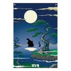 Godzilla Wall Banner 125 x 85 cm, Verzamelen, Ophalen of Verzenden, Nieuw
