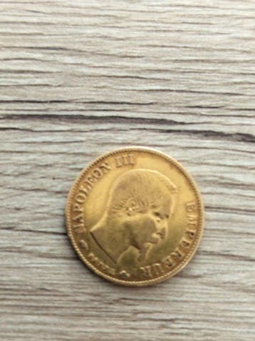 Frankrijk. Napoléon III. 10 Francs 1859-A, Paris (Zonder