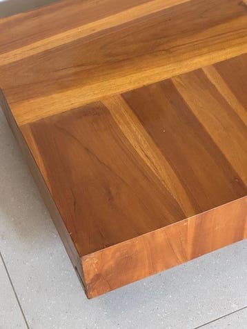 iduelinee - Salontafel - Hout - Goud en zee