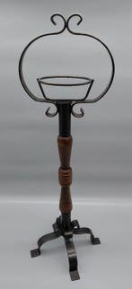 Asbak - Smeedijzer - Mid Century asbakhouder