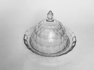 Stolp - Val Saint Lambert - Glas - 1930-1940 - ‘Ecailles’,, Antiek en Kunst