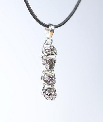 Hanger meteoriet Campo del Cielo / nieuw / 925. Sterling