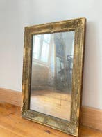 Spiegel - Hout - XIXe eeuw - Hoogte: 73 cm, Antiek en Kunst