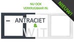 PVC raam draaikiep-vast-draaikiep b300xh110cm antreciet, Gevelraam of Ruit, 80 tot 120 cm, Nieuw, Ophalen of Verzenden