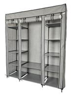 Lendo Online Armoire Pliable 145x44x170 cm Acier Gris, Nieuw