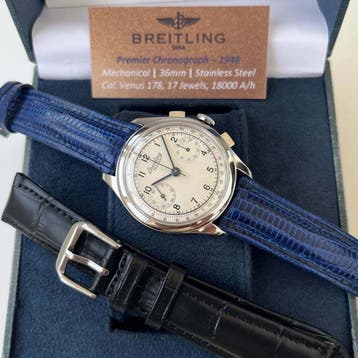 Breitling - Premier Chronograph Bicompax - Caliber Venus 175, Nieuw